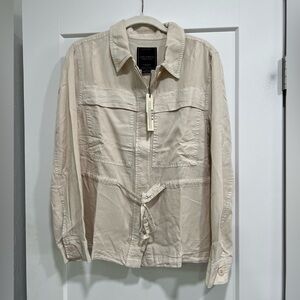 Sanctuary Light Beige Casual Button Down Shirt